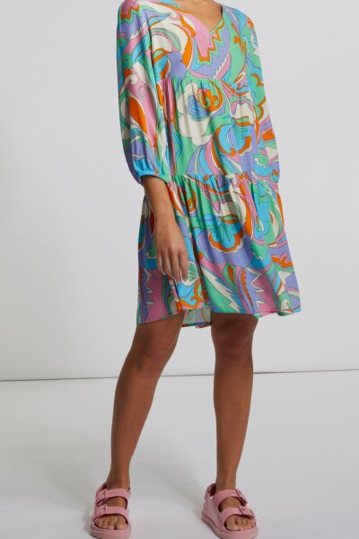 printed dress ecovero