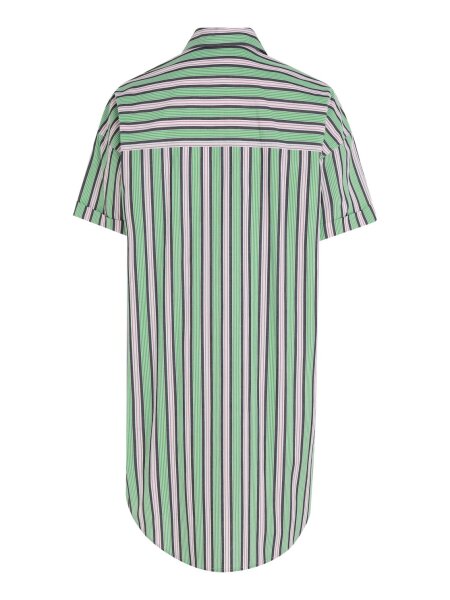 TJW STRIPE SS SHIRT DRESS