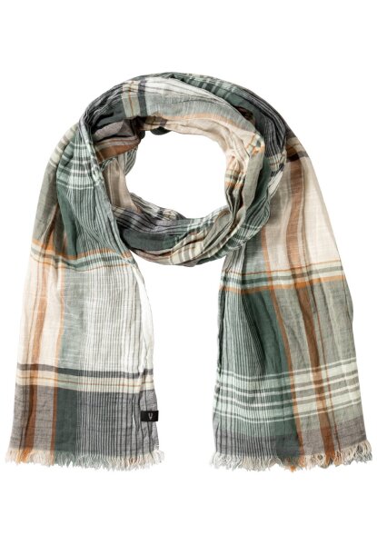 Check/Stripe Shawl