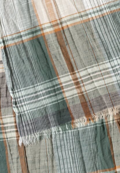 Check/Stripe Shawl