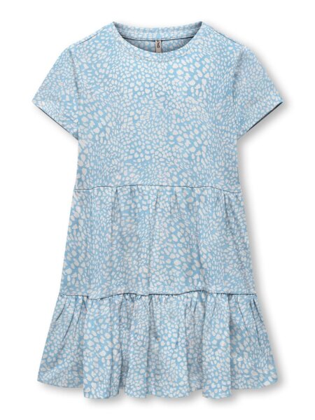 KOGMAY S/S O-NECK PEPLUM DRESS BOX