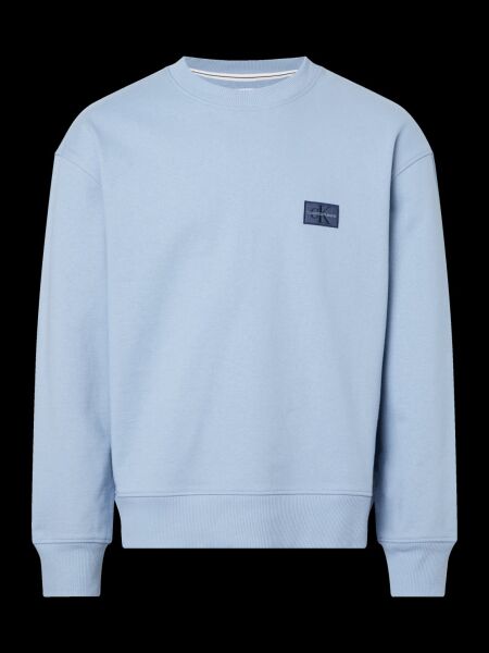 SHRUNKEN BADGE CREW NECK
