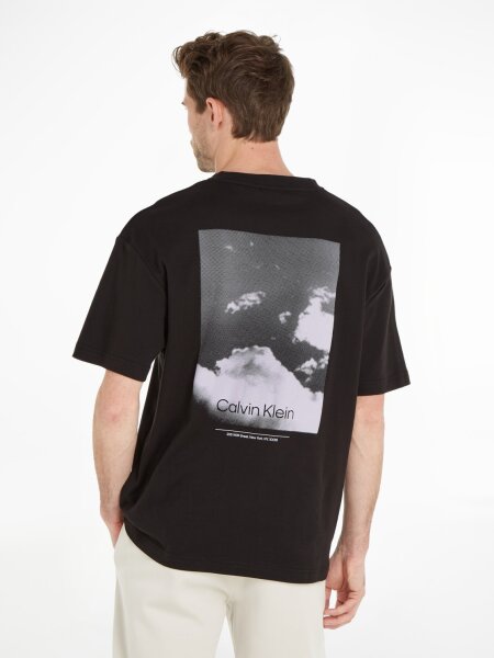 CLOUD PHOTO BACK PRINT T-SHIRT