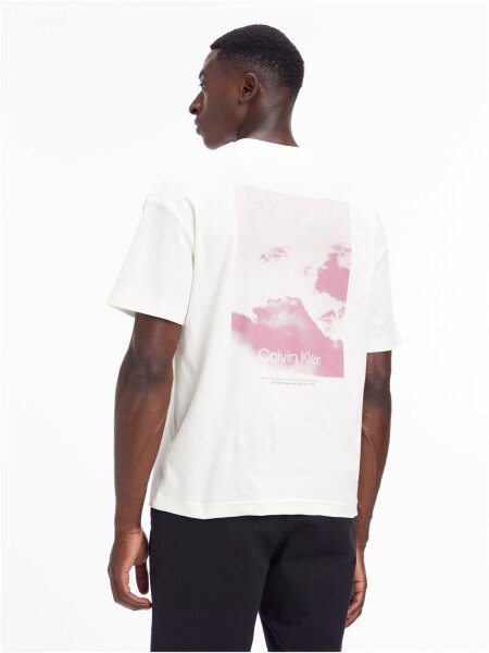 CLOUD PHOTO BACK PRINT T-SHIRT