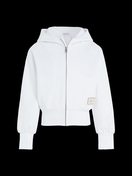 INTERLOCK PIQUE ZIP THROUGH