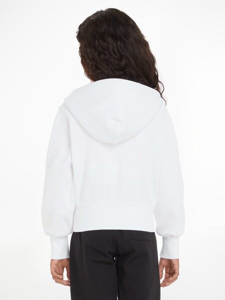 INTERLOCK PIQUE ZIP THROUGH