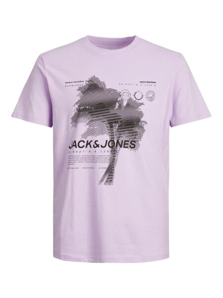 JCOMARINA PRINT TEE SS CREW NECK JN