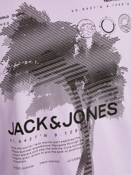 JCOMARINA PRINT TEE SS CREW NECK JN