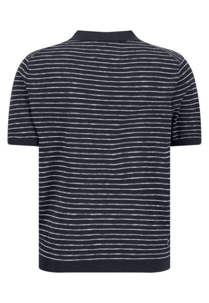 Polo, 1/2 sleeve, Stripes, Cotton L