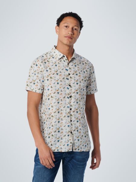 Shirt Short Sleeve Allover Printed