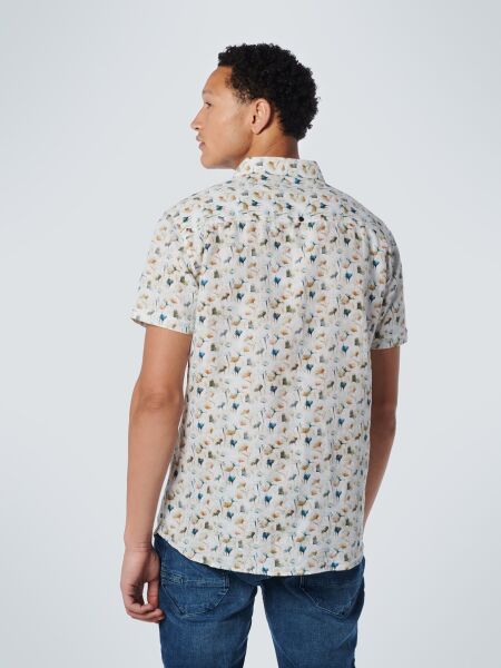 Shirt Short Sleeve Allover Printed