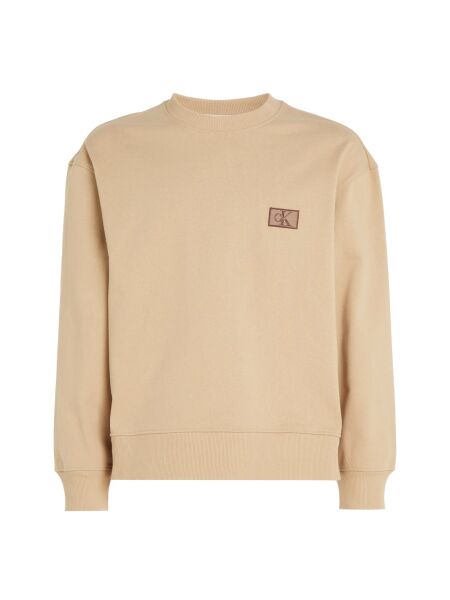 SHRUNKEN BADGE CREW NECK