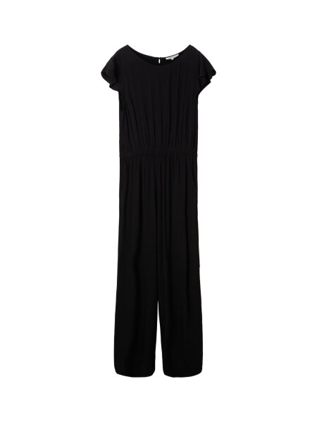 Relaxed palazzo overall