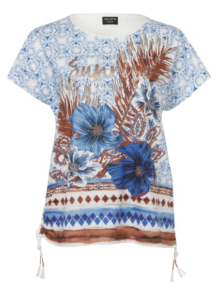 T-Shirt Rundhals 1/2 Arm Druck Moti