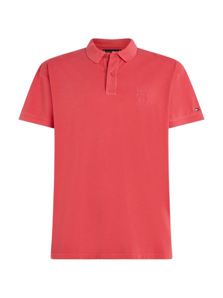 MONOGRAM GARMENT WASH POLO