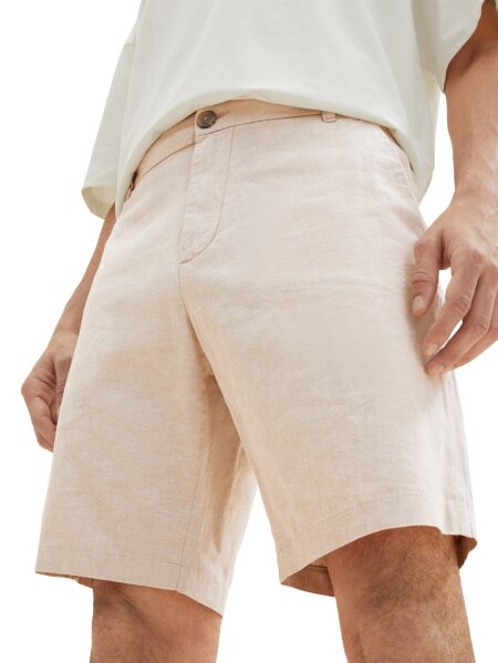 regular cotton linen shorts