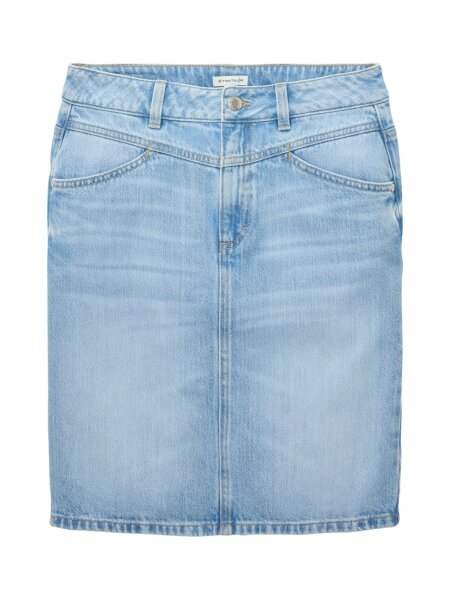 denim skirt light wash