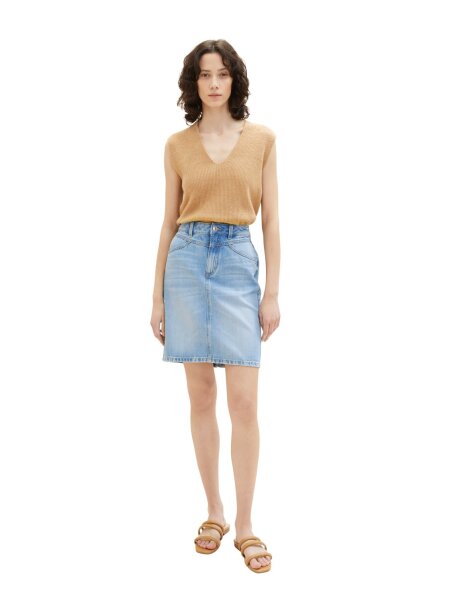 denim skirt light wash