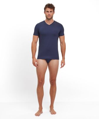 UW Regular V-Neck T-Shirt CO/EL m
