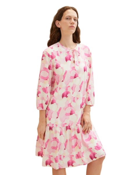 printed feminine dress