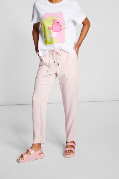 T-Shirt with placed print organic
