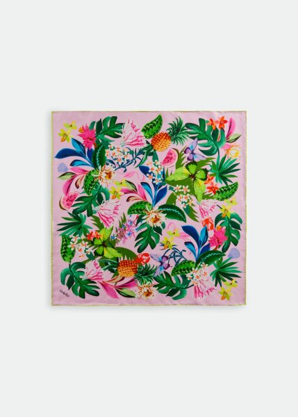 100%SILK TWILL 53X53CM