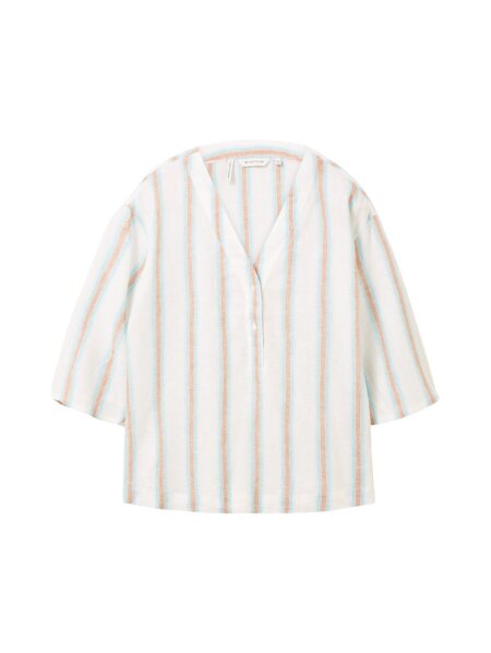 linen mix blouse tunic