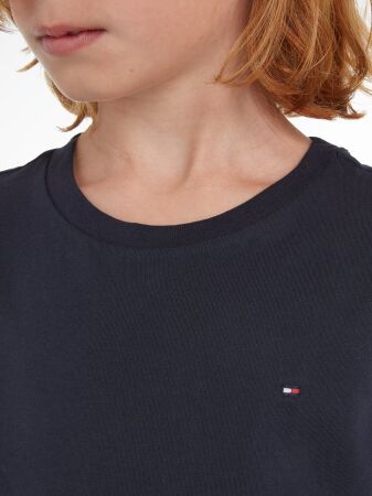 BOYS BASIC CN KNIT S/S