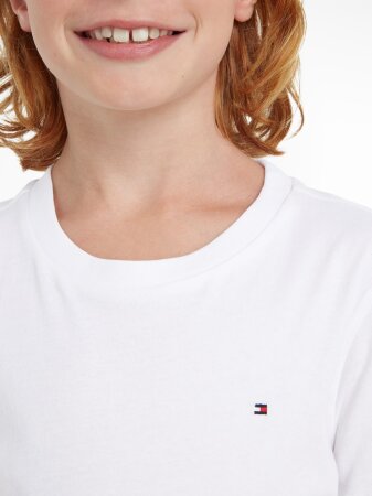BOYS BASIC CN KNIT S/S