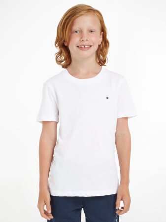 BOYS BASIC CN KNIT S/S