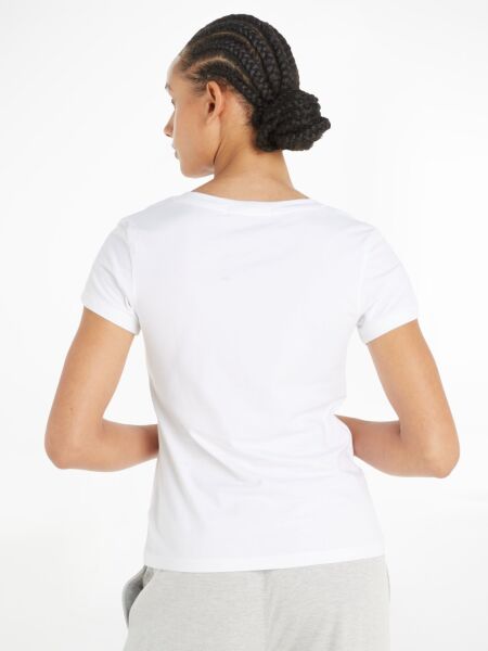 CK EMBROIDERY STRETCH V-NECK