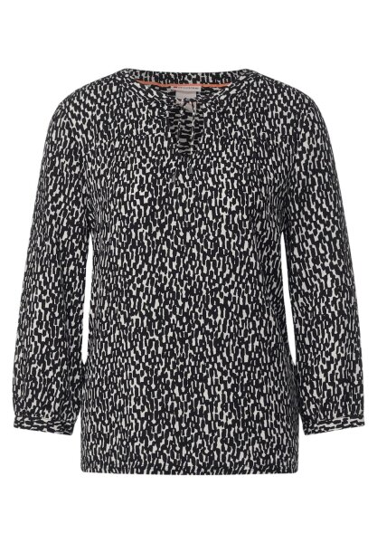 Printed tunicblouse w smok det