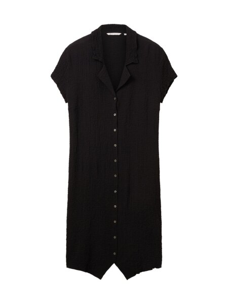 crinkle collar dress