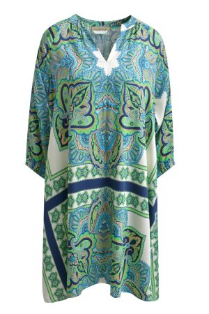 SHORT V-NECK RAGLAN DRESS