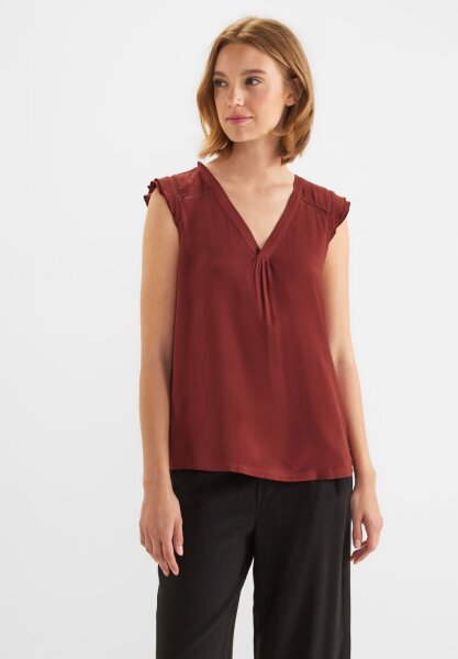 Solid top w double frill and f