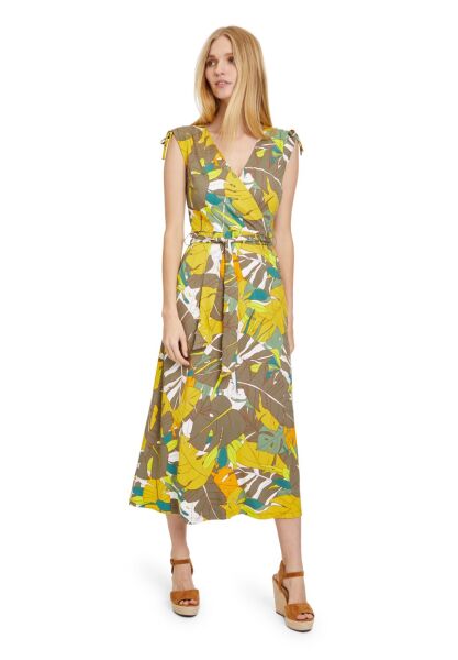 Kleid Lang ohne Arm