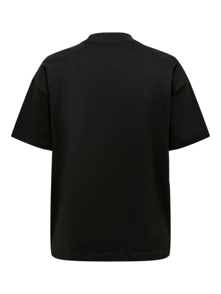 ONLLAURA S/S MOCK NECK TOP JRS
