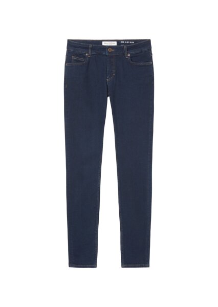 Denim Trouser, mid waist, slim fit,