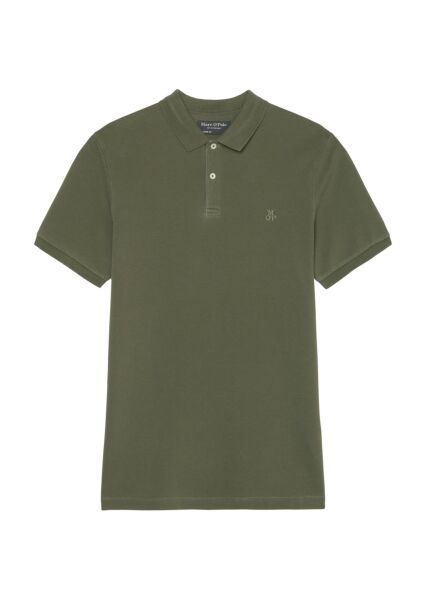 Poloshirt, short sleeve, rib collar