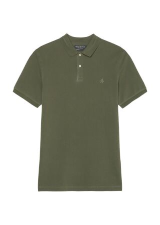 Poloshirt, short sleeve, rib collar