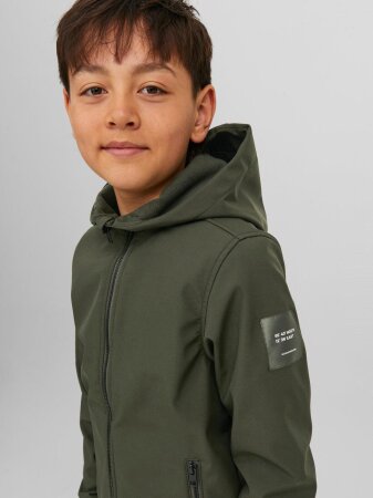 JJEBASIC SOFTSHELL HOOD NOOS JNR