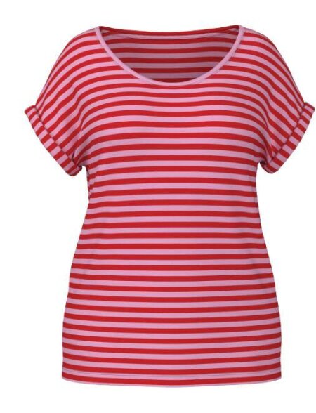 CARPALAICA S/S O-NECK TOP JRS