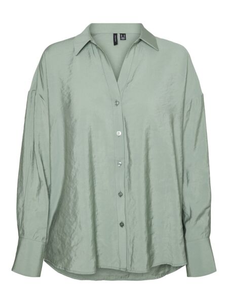 VMQUEENY LS OVERSIZE SHIRT WVN GA N