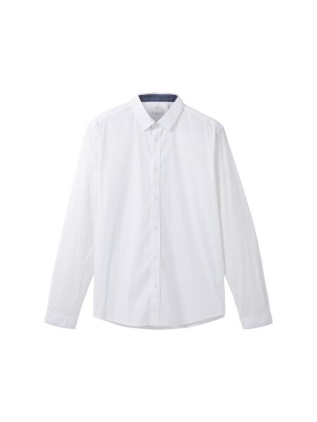 stretch poplin shirt
