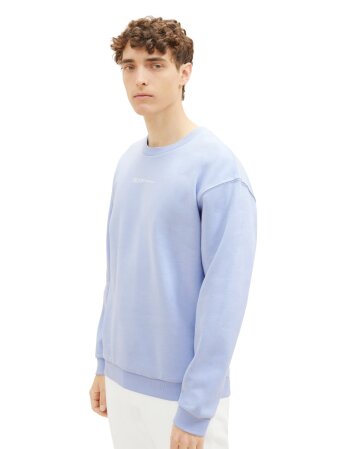 crew neck sweater with print
