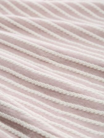 striped jacquard sweatshirt