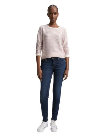 striped jacquard sweatshirt