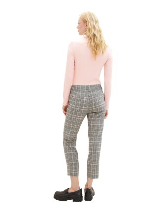 checked cigarette pant
