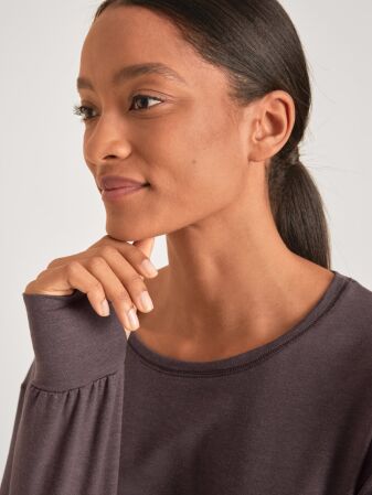 DAMEN Shirt langarm