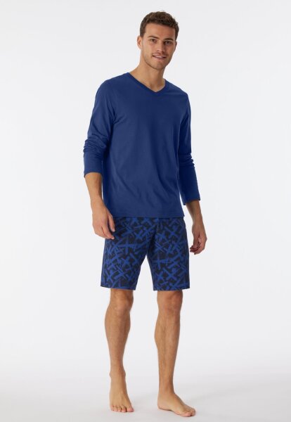 Langarmshirt V-Ausschnitt